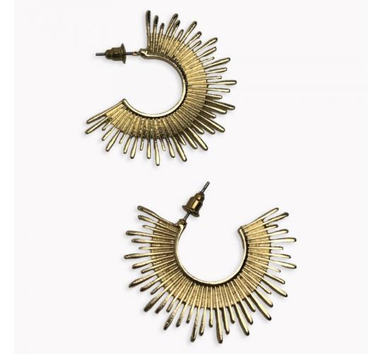 Wholesale Joblot of 30 DesignB London Starburst Hoop Earrings