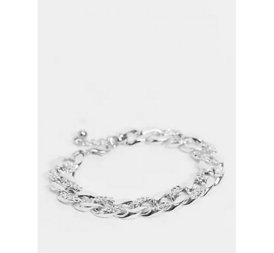 Wholesale Joblot of 30 DesignB London Chunky Chain Anklet With Pave Links