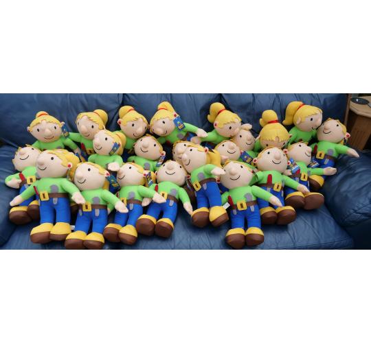 17 x Wendy Bob The Builder Soft Toy Plush large toy 41cm 16" New Tagged retired 2006