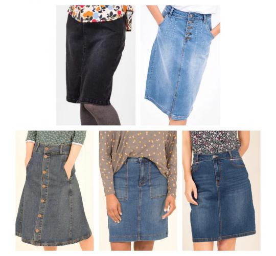 One Off Joblot of 15 Ladies Brakeburn Mixed Denim Skirts
