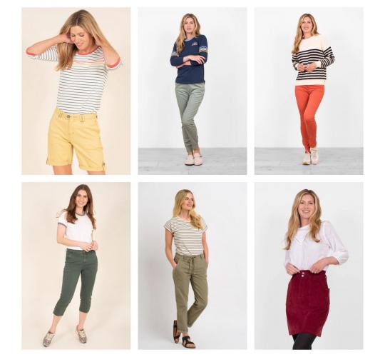 One Off Joblot of 6 Ladies Brakeburn Mixed Coloured Bottoms