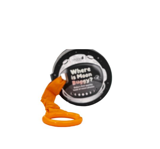 Where is Moon Buggy? A black and white baby buggy book