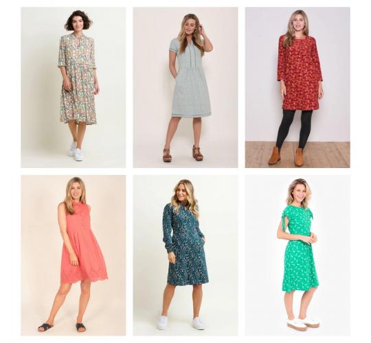 Wholesale Job Lot of 10 Women's Brakeburn Mixed Dresses - Great Variety!