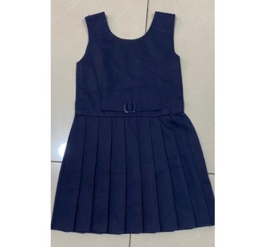 Job Lot of 5 Navy Pinafores (Size 24) - School Uniform