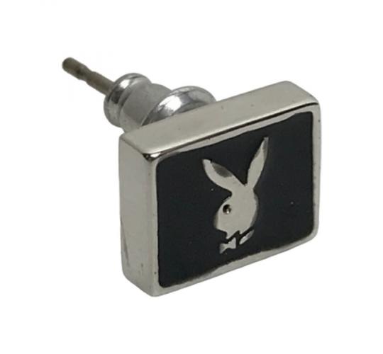 Wholesale Joblot of 50 Ladies Playboy Silver Bunny Logo Stud Earring