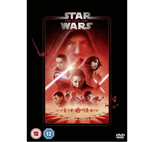 Star Wars The Last Jedi - DVD Job lot - 50 Units NEW - Ideal for Resale 
