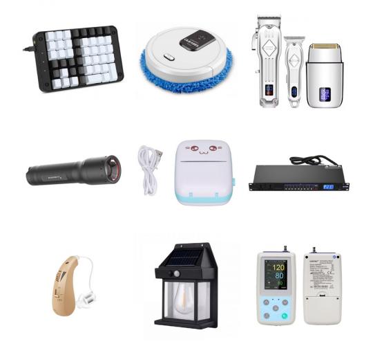 One Off Joblot of 39 Mixed Miscellaneous Electronic Stock - Torches, Lamps, Etc.