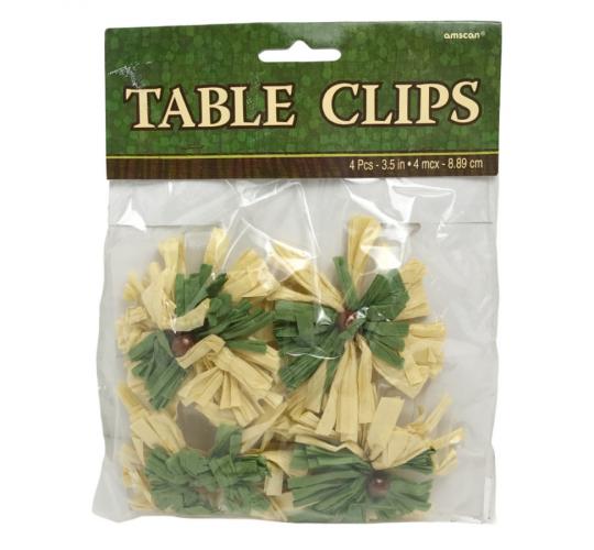 One Off Joblot of 115 Amscan Christmas Table Clip Packs (4Pcs)