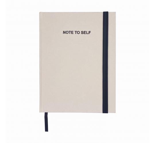 Notebook (Beige, Note to self)