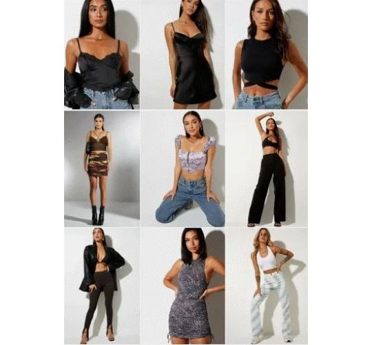 JOBLOT of MOTEL ROCKS Clothing x 250 BNWT