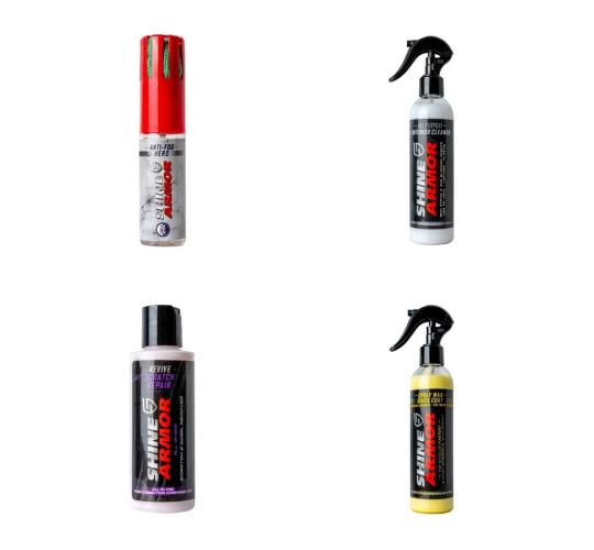 Wholesale Joblot of 176 Mixed Shine Armor Car Products - Interior & Exterior