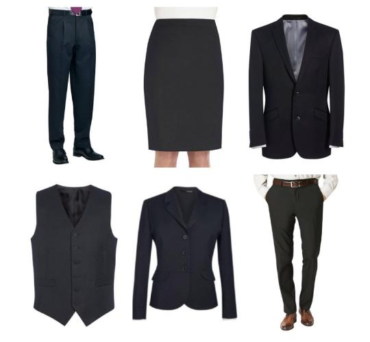 One Off Joblot of 16 Mixed Branded Work Clothing - Trousers, Waistcoats, Etc.