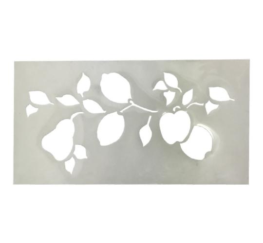 One Off Joblot of 25 Betterware Orchard Fruit Reusable Stencil Kit
