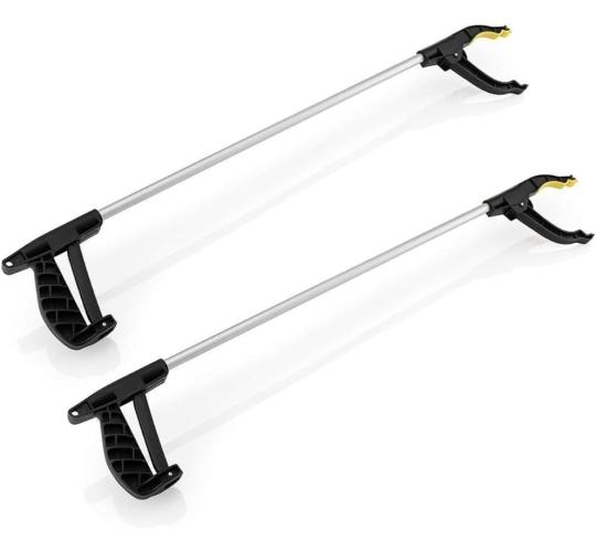 24 x 2pc 75cm Litter Picker Long Reach Grabber Stick with Magnetic Tip