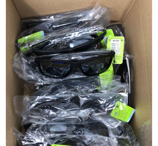 Job Lot of 25 x Polarised Sunglasses with Grey & Black Frames Ex-Chain Store Stock (Model 104J)