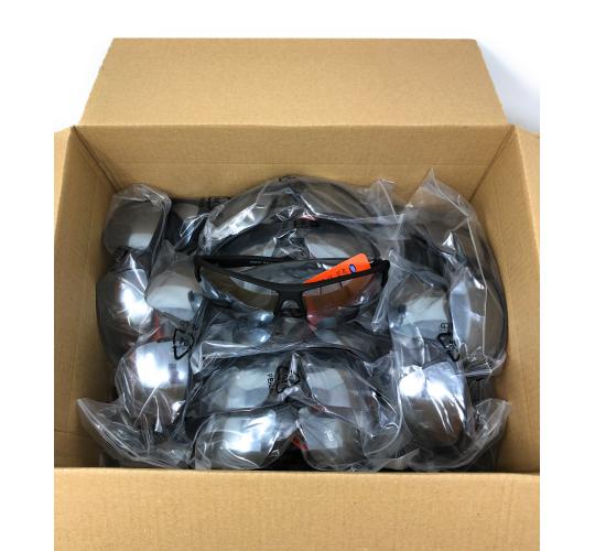 Job lot of 25 x Men's Black Active Sport Style Sunglasses 193J (Ex-Chain Store Stock)
