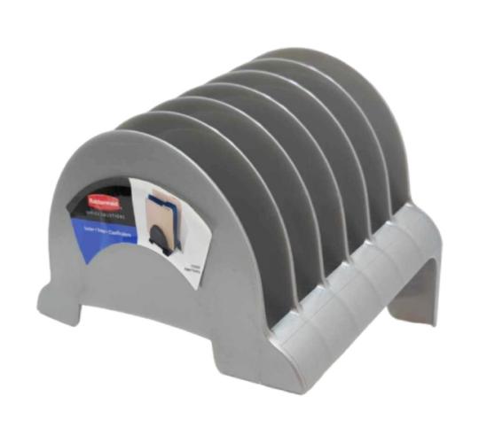 One Off Joblot of 30 Rubbermaid Incline Sorter - Grey, 6 Slots