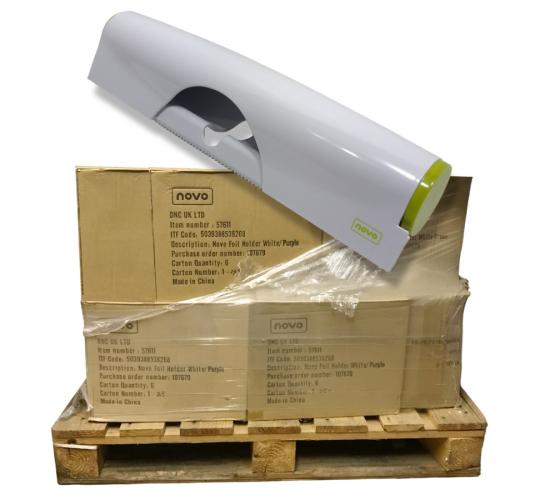One Off Pallet of 204 Novo 'Easy Tear' Foil Holders