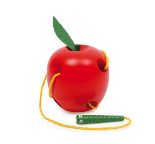 50x Threading Apple Dexterity Skill Building Game Educational Motor Skill Art Skill Explore Passtime Activity