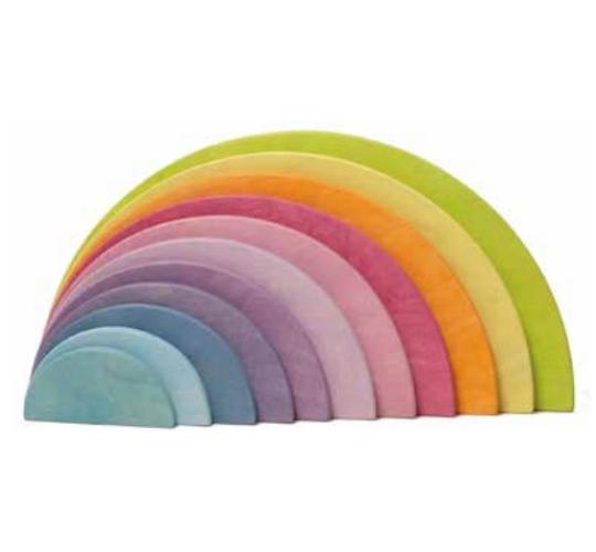 25x 11pcs Semi Circle Pastel 