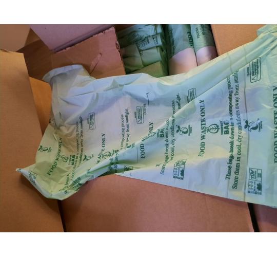 approx. 30 Rolls of 52 5 Litre Compostable Liner Bags