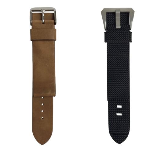 One Off Joblot of 120 Ulak Mixed Faux-Leather Watch Straps - Brown & Black