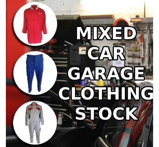 Pallets of 1,998 Men's Mixed Cosalt Ballyclare Garage Work Wear Clothing Stock
