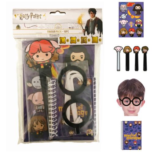 Wholesale Joblot of 72 Amscan Harry Potter Favour Pack - Party Bag Filler, 16Pcs