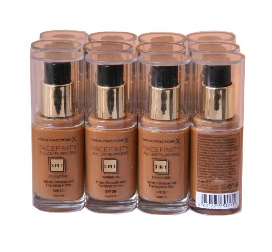 24 x Max Factor Face Finity All Day Flawless Foundation | 90 Tawny |