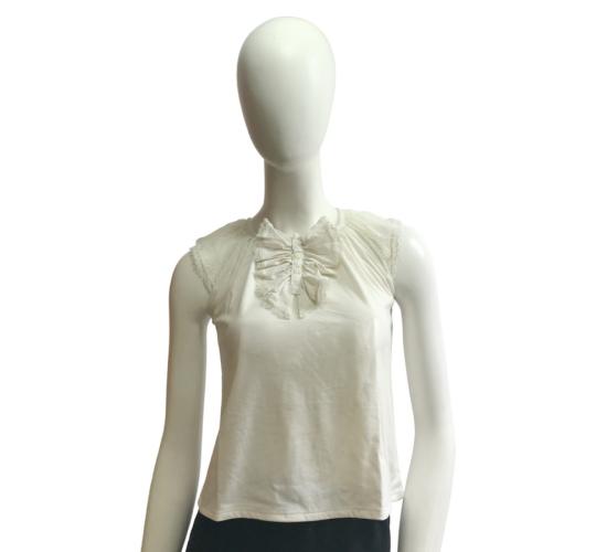 One Off Joblot of 205 Girl's De-Branded Luxury Designer Cream Blouses