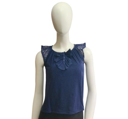 One Off Joblot of 109 Girl's De-Branded Luxury Designer Navy Blouses