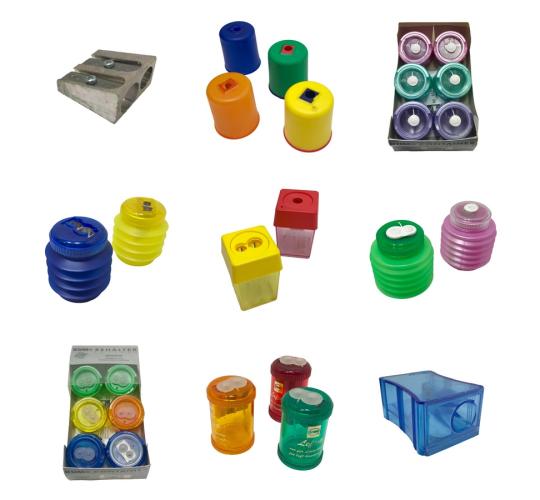 One Off Joblot of 213 KUM Mixed Sharpeners - Single & Double Holes
