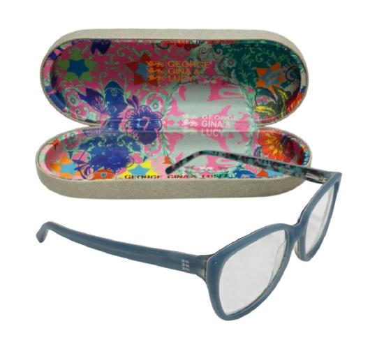 One Off Joblot of 18 George Gina & Lucy Optical Glasses - BOSSEE Light Blue