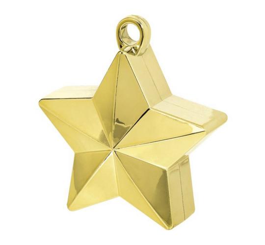 One Off Joblot of 408 Amscan Gold Star Balloon Weights