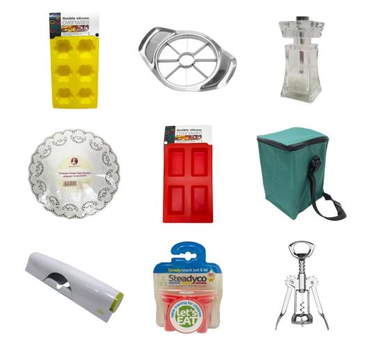 One Off Joblot of 401 Mixed Kitchen Accessories - Moulds, Salt, Etc.