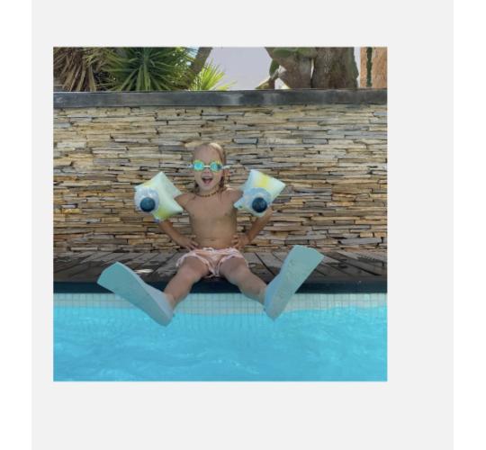 Monty the monster buddy float bands 