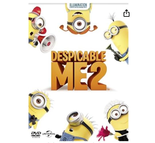 1000 x Despicable Me 2 DVD Job Lot