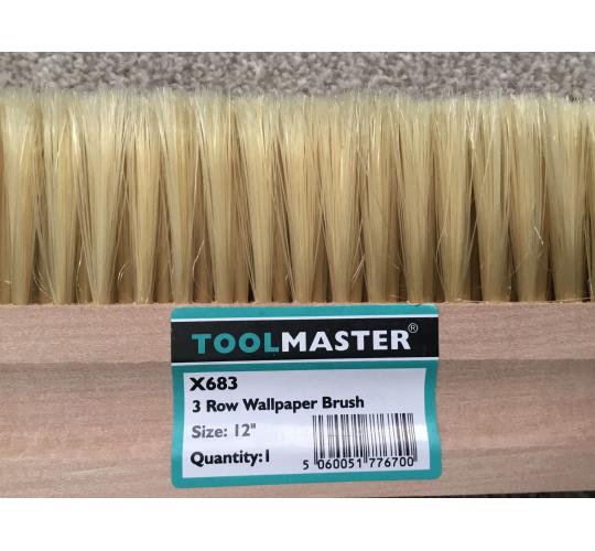 Decorating Brushes - Toolmaster brand - 3 row 12”