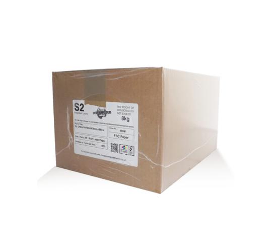 Pallet of S2 Integrated Label A4 Paper - 19 Boxes (1000 sheets per box)