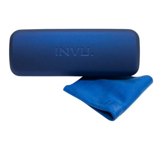 Wholesale Job Lot of 100 INVU Navy Hard Shell Glasses Cases