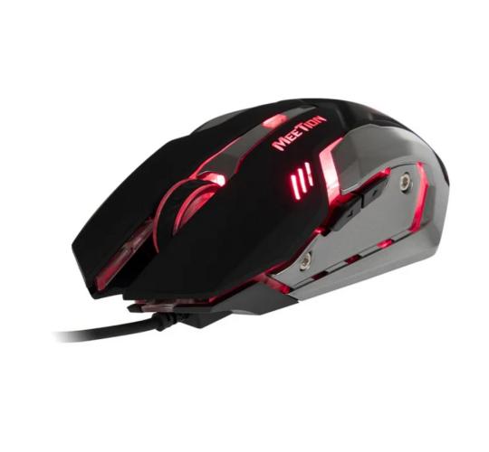 One Off Job Lot of 21 MeeTion Black LED Backlit Gaming Mouse - M915