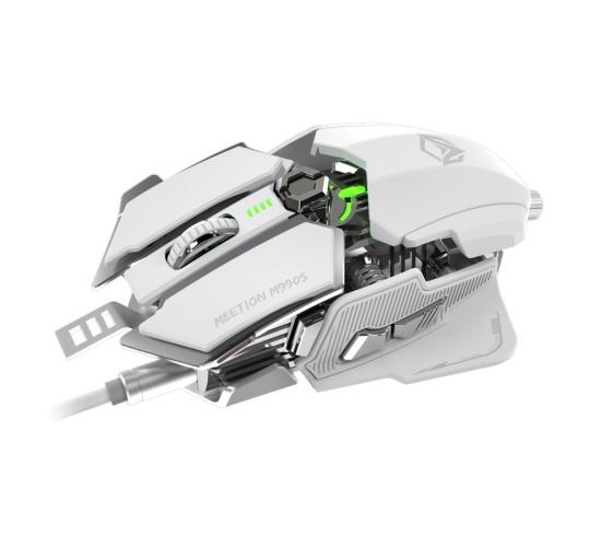One Off Job Lot of 11 MeeTion White Transformers Gaming Mouse - M990S