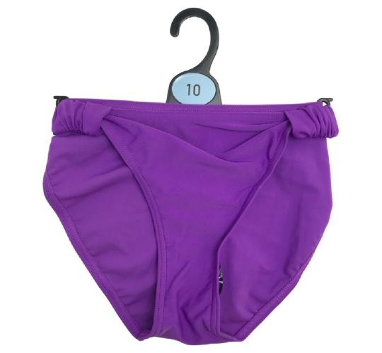 One Off Job Lot of 20 Ladies Ex-Chainstore Purple Triangle Bikini Bottoms