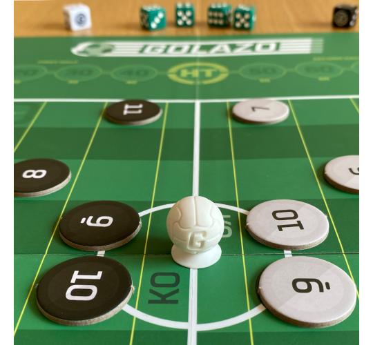 10 copies of Golazo: football board game