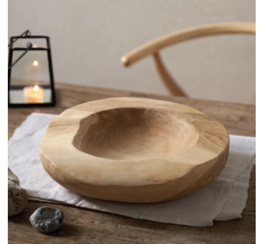 6 x Ex-Highstreet The W**** Company Teak Root Bowl - Handmade - New with tag (RRP £40 each)