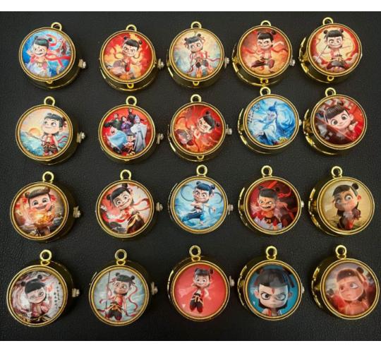 Nezha pocket watch 10pcs randomly