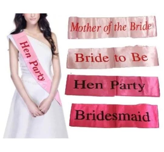 approx 6300 pcsHen Party Sashes