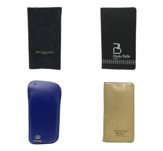 One Off Job Lot of 24 Mixed Vintage Branded Sunglasses Cases