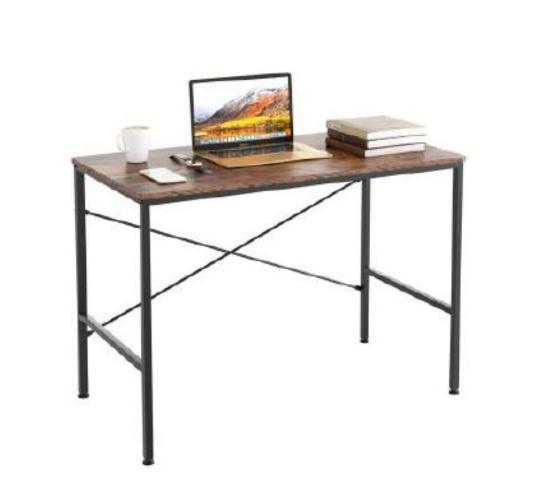 10 x New Computer Desk Workstation Home Office Table PC Study Gaming Brown Black Sealed Box