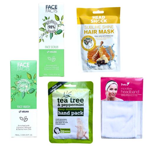 Assorted Skincare, Haircare & Beauty Accessories